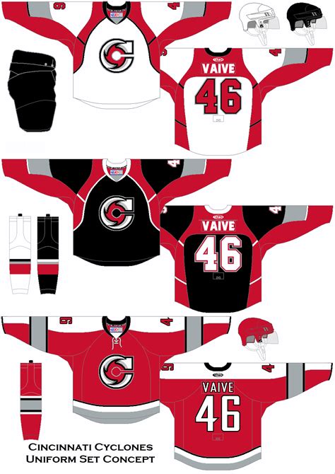 Uniform Rebrand for the Cincinnati Cyclones Hockey Club Hockey Jersey, Hockey Teams, Cyclone ...