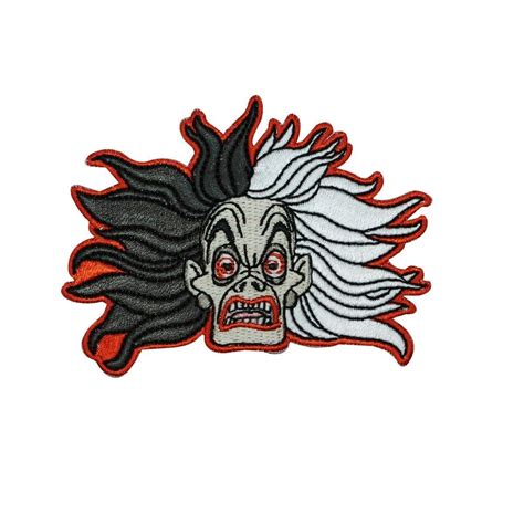 Disney Cruella De Vil Embroidered Iron On Patch 101 | Etsy