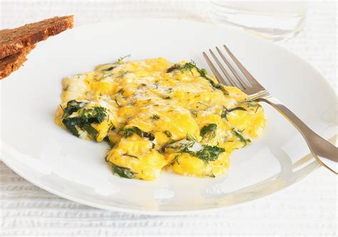 Scrambled Eggs with Spinach Recipes