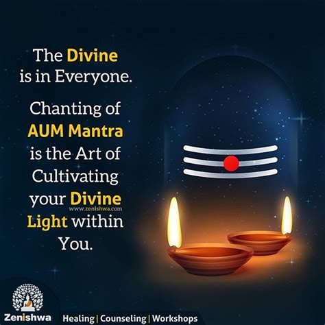 The Divine is in Everyone. Chanting of AUM Mantra is the Art of ...