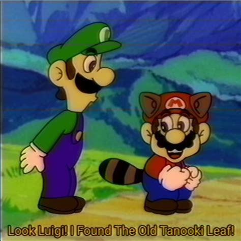 Mario Found The Tanooki Leaf by MrRayoxter587 on Newgrounds