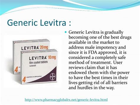 PPT - Generic Levitra PowerPoint Presentation - ID:7139686