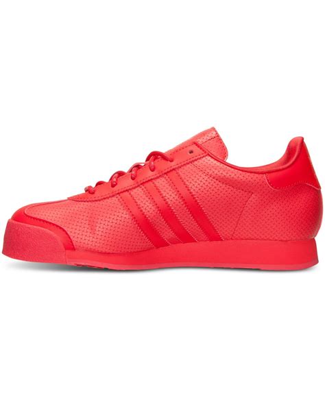 Lyst - adidas Women's Samoa Casual Sneakers From Finish Line in Red