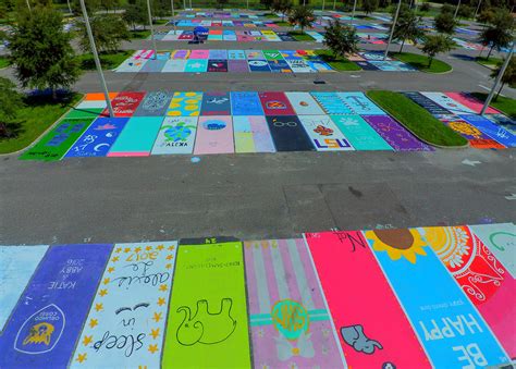 High School Students Encouraged to Paint Their Parking Spots | Be More ...