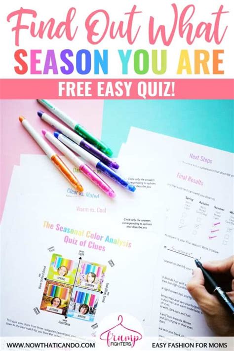 Simple & Easy: How Seasonal Color Analysis Works (FREE QUIZ & Different ...