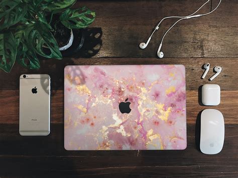 Pink Gold MacBook Skin MacBook Pro Skin MacBook Air Pro 13 15 Inch ...