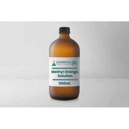 Methyl Orange Solution 500ml - Chemical Plus