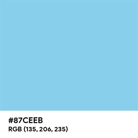 Sky Blue Color Codes The Hex Rgb And Cmyk Values That You Need | Images ...