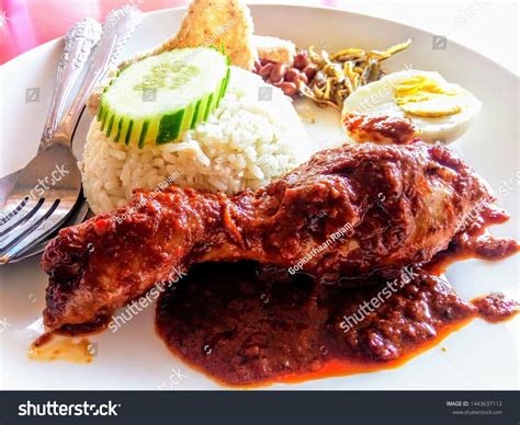 Nasi Lemak Ayam Rendang