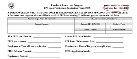 SBA Clarifies Filing Date(s) for PPP Loan Forgiveness - GYF