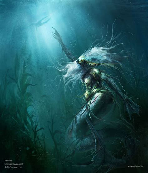 Sea Hag by Vodianoi on DeviantArt | Fantasy illustration, Creature artwork, Fantasy