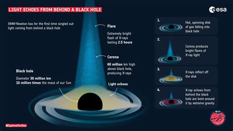 A Black Hole Emitted a Flare Away From us, but its Intense Gravity ...