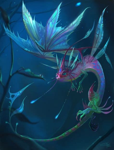 Pin by Vandrick Santana on Alagaesia - Pets | Fairy dragon, Fantasy creatures, Dragon art