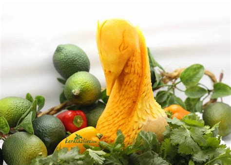 Tutorial for vegetable carving. - Keralaslive