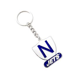 Newtown Jets NRL Heritage Logo Metal Keyring - One Little Footy Fan