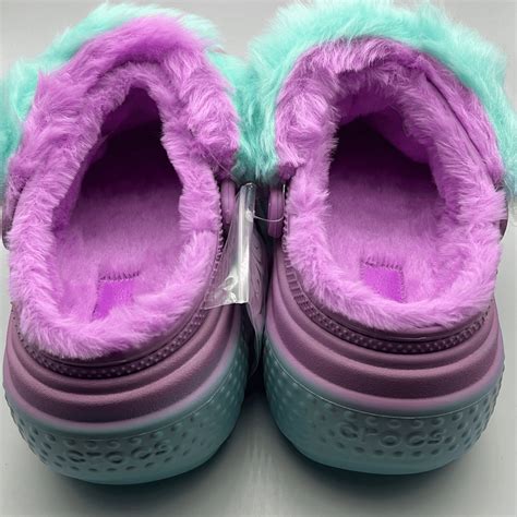 Crocs Aespa X Crocs multi color Stomp Lined Clog- Unisex Men 7 | women ...