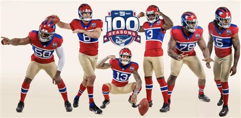 New York Giants Unveil 1933 Throwback Uniform