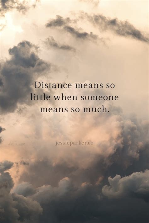 Long Distance Relationship Quotes - Jessie Parker