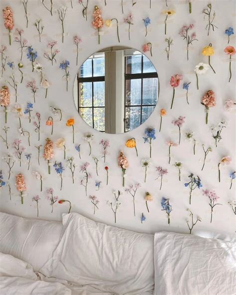 10+ Flower Wall In Bedroom