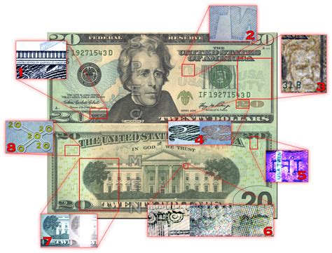 Security Features of the US Twenty Dollar Bill | Due to the … | Flickr