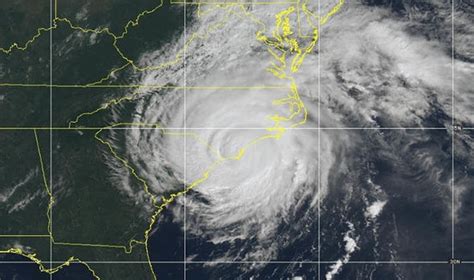 Hurricane Florence landfall: Satellite image show EVIL EYE of storm - Florence SMASH coast ...