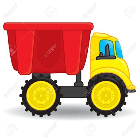 Toy Truck Stock Vector Illustration And Royalty Free Toy Truck Clipart Toy Trucks, Monster ...