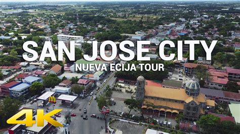 San Jose City Nueva Ecija Philippines | Drone Aerial View and Walking Tour | 4K - YouTube