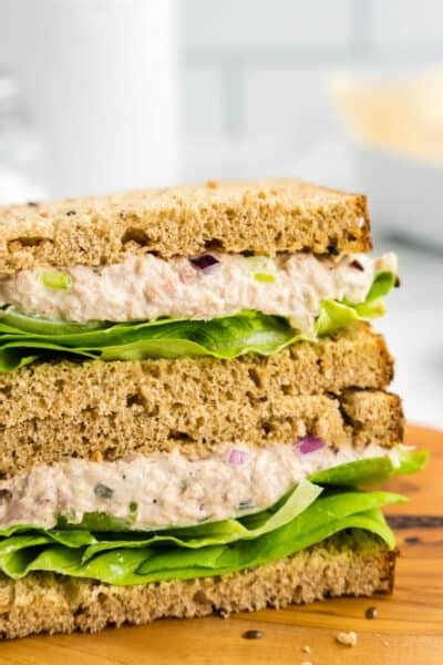 Tuna Salad Sandwich - Julie's Eats & Treats