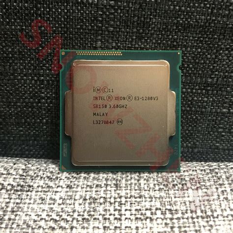 Intel Xeon E3-1280 V3 CPU Quad Core 3.6GHz 8M SR150 Socket LGA1150 Processors | eBay