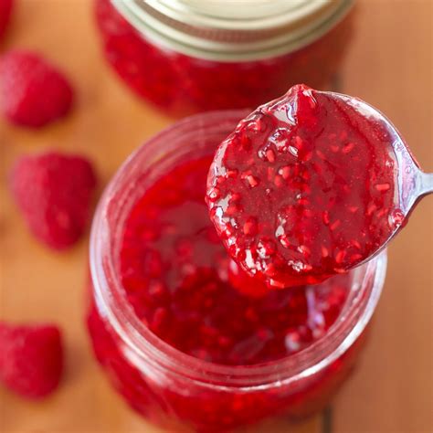 Best Ever Raspberry Freezer Jam - Sincerely Jean