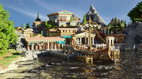 Greek Town Minecraft Map