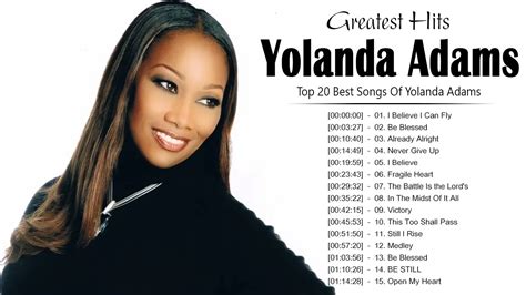 Yolanda Adams | Top 20 Greatest Hits Gospel Songs Of Yolanda Adams - YouTube