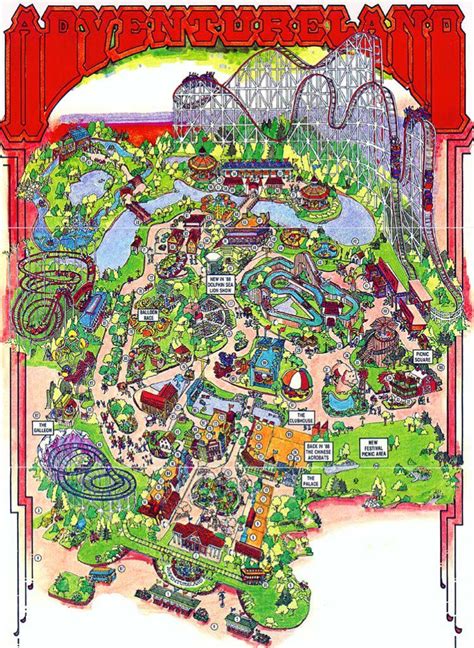 Adventureland Map and Brochure (2024 - 1988) | ThemeParkBrochures.net