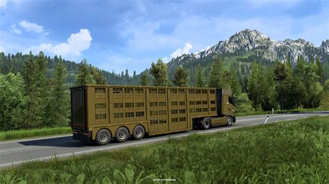 SCS Software's blog: Euro Truck Simulator 2: 1.47 Ownable Livestock Trailers