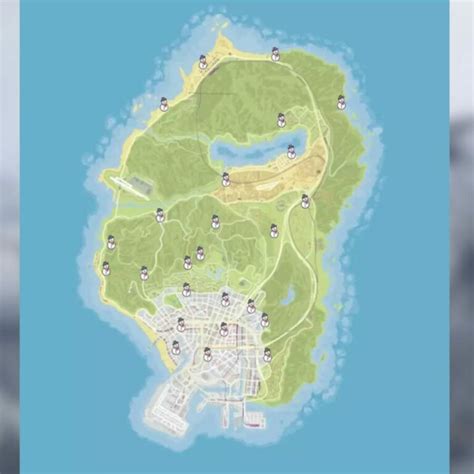 GTA Online Snowmen Guide: Snowman Map & Locations