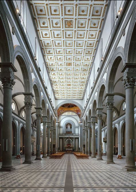 Basílica de San Lorenzo - Brunelleschi - Italia - Quattrocento italiano - Baída de “pañuelo”… in ...