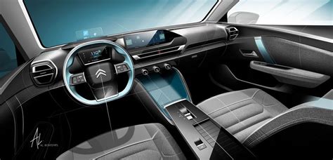 CITROËN C4, REINVENTING THE SEDAN - Auto&Design | Car interior design, Car design, Citroën c4