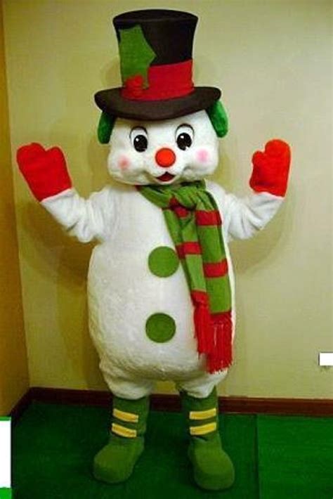 Frosty the Snowman Mascot Costume Adult by AdultMascotCostumes