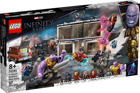 LEGO Marvel 2021: Sommer-Sets zur Avengers Infinity Saga vorgestellt