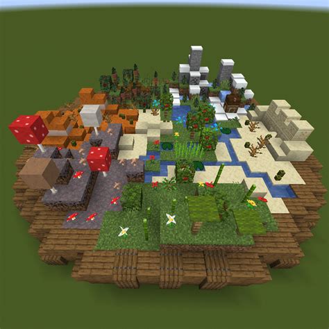 Minecraft Map Biome Colors