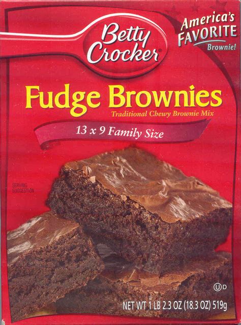 gold country girls: Then And Now # 64 Betty Crocker Brownies