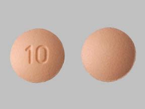 10 Pill Images (Peach / Round)