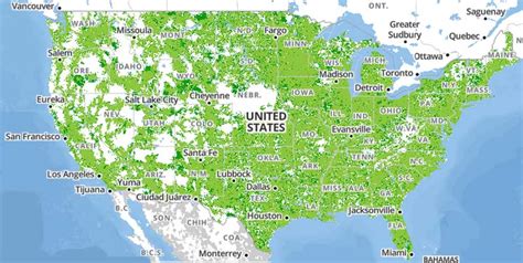 Simple Mobile Coverage Map