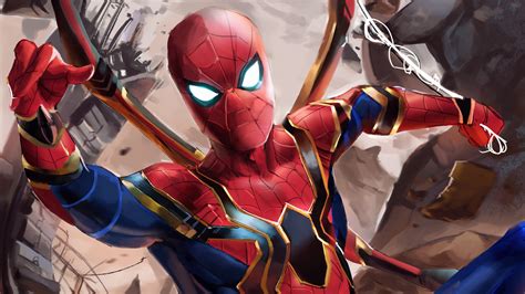 Iron Spider Suit In Avengers Infinity War, HD Movies, 4k Wallpapers, Images, Backgrounds, Photos ...