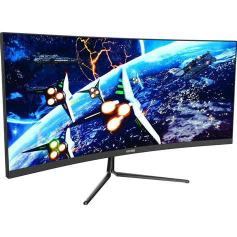 VIOTEK GNV29CB Ultrawide Curved 29-Inch Gaming Monitor 120Hz UWFHD 21:9 FreeSync & G-SYNC ...