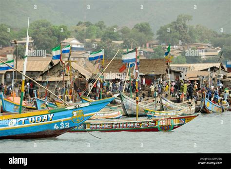 SIERRA LEONE, fishing harbor in Tombo, food security and the livelihood of small scale coast ...