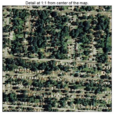 Aerial Photography Map of Overland, MO Missouri