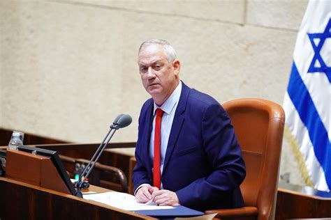 Elected Knesset speaker by right wing, Gantz heads for government with ...