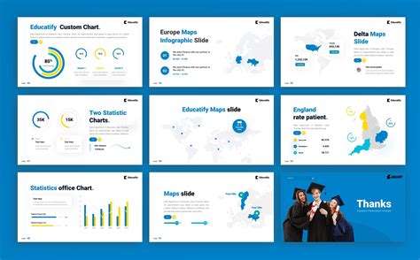 Educatify - Education Multipurpose PowerPoint Template for $20