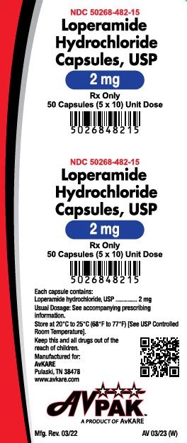 Product Images Loperamide Hydrochloride Photos - Packaging, Labels & Appearance